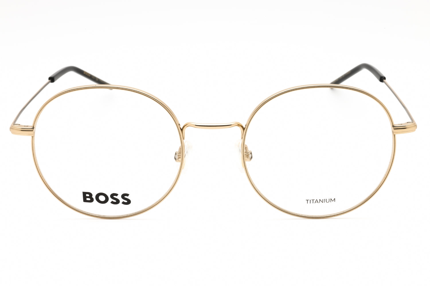 HUGO BOSS 1665 RHL Eyeglasses Gold Black Frame 51mm