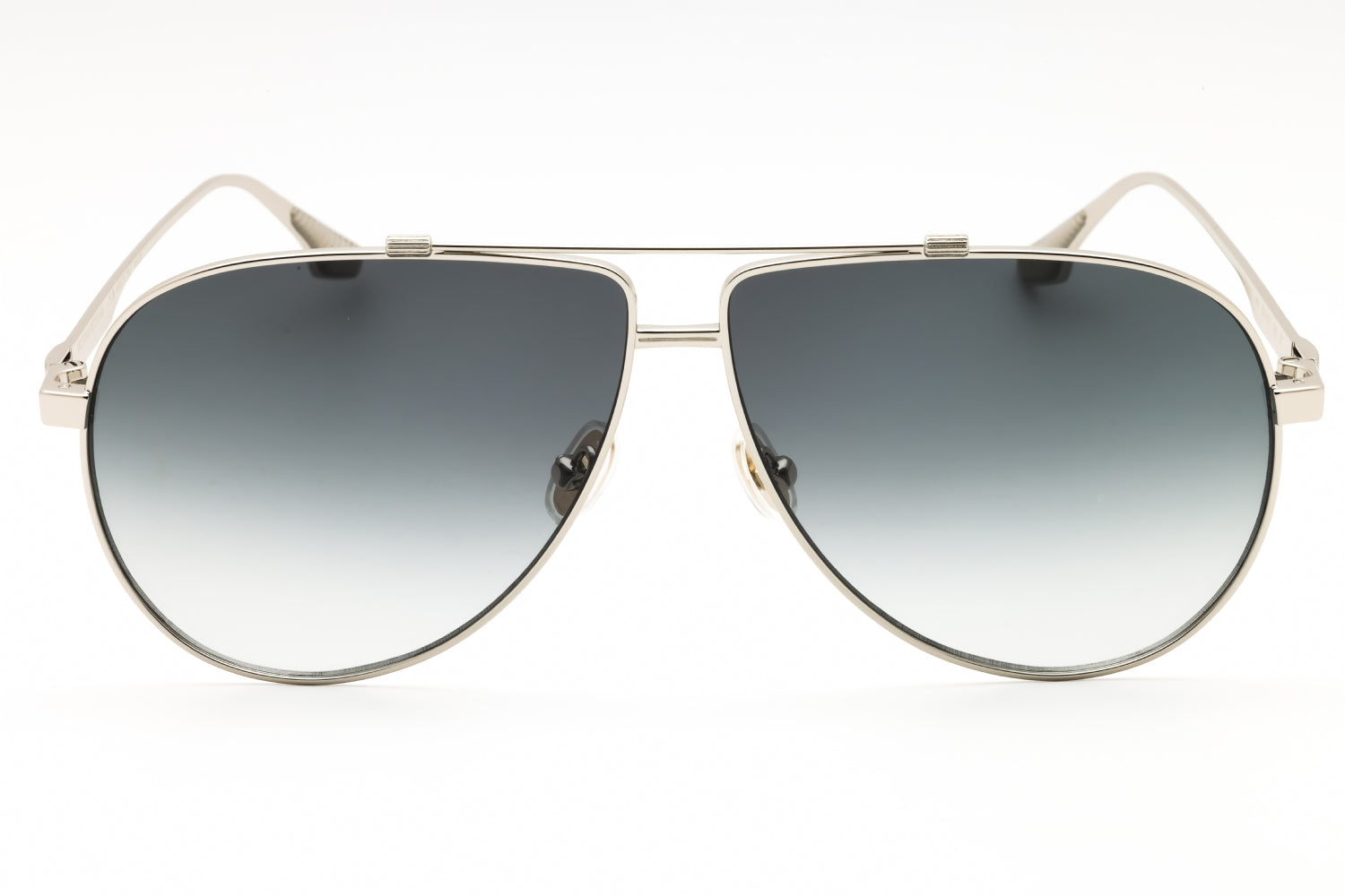 VICTORIA BECKHAM VB248S 040 Sunglasses Silver Frame Grey Gradient Lenses 60mm