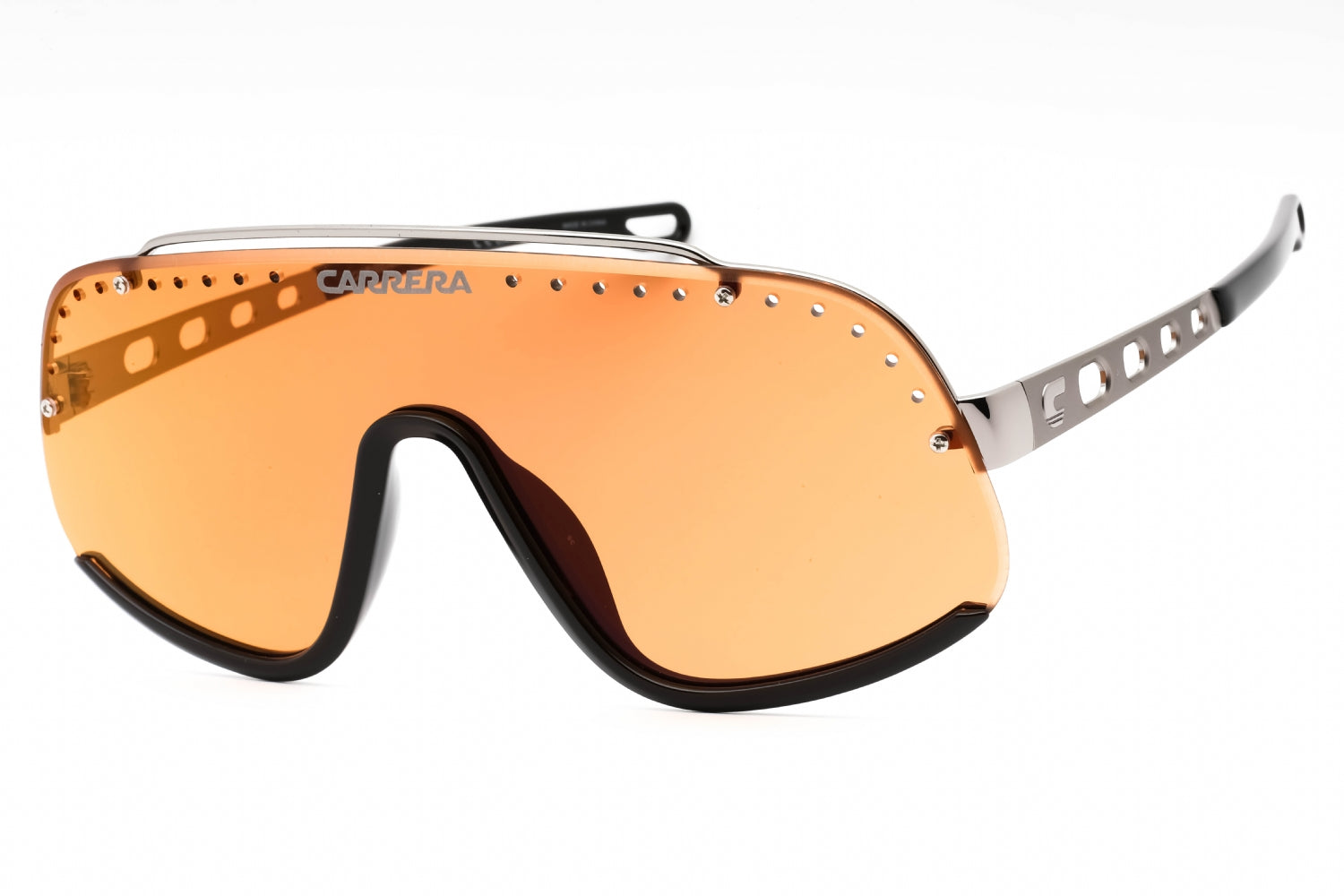 CARRERA FLAGLAB 16 8IJ DP Sunglasses Ruthenium Black Frame Brown Lenses