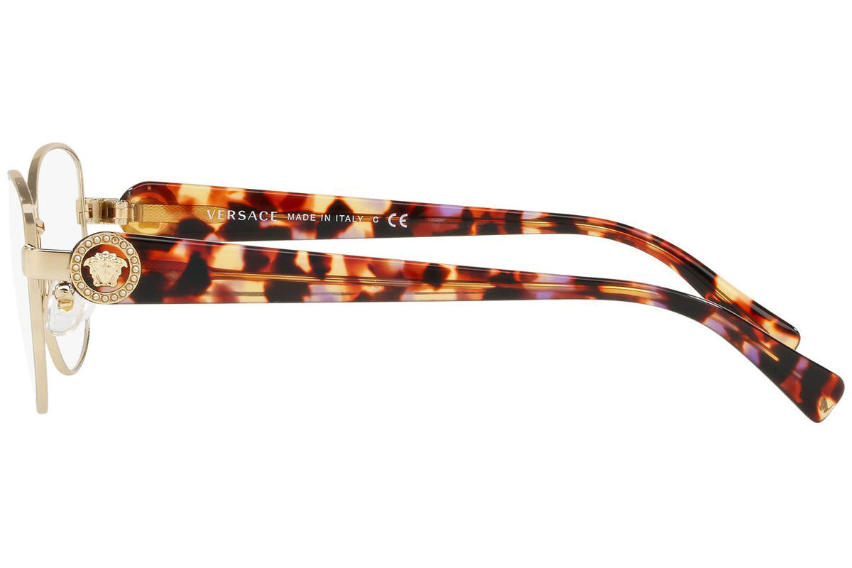 VERSACE VE1246-B 1427 Eyeglasses Gold Frame 54 mm
