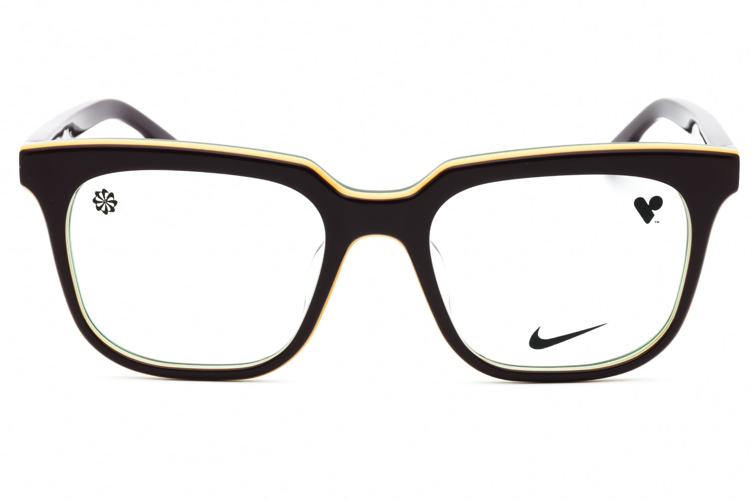 NIKE 7167LB 502 Eyeglasses Brown Frame 52mm