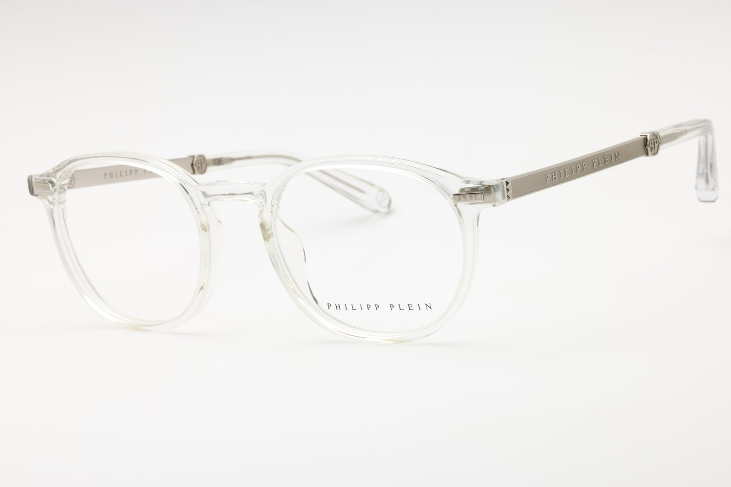 PHILIPPE PLEIN VPP057M 0880 Eyeglasses Shiny Crystal Frame Lenses 51mm