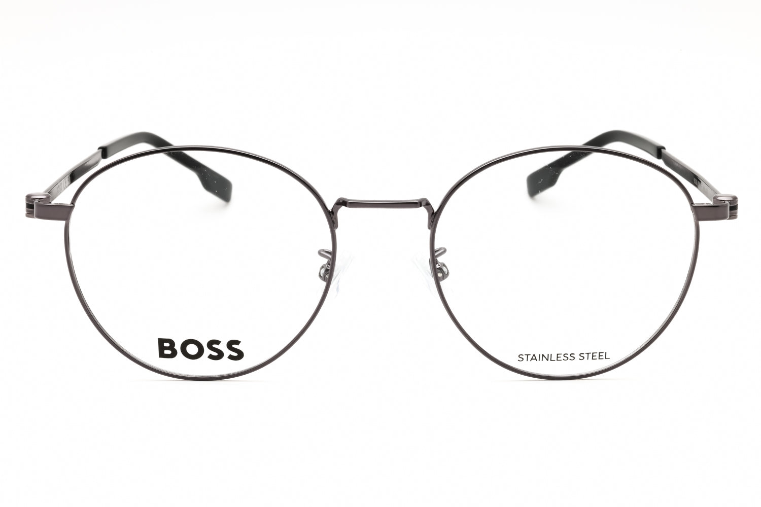 HUGO BOSS 1539 F V81 Eyeglasses Ruthenium Black Frame 52mm