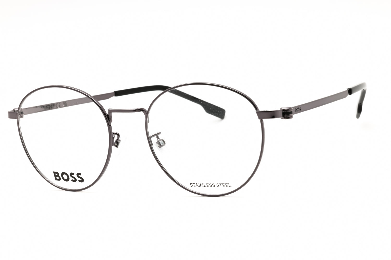 HUGO BOSS 1539 F V81 Eyeglasses Ruthenium Black Frame 52mm